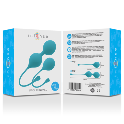 Intense - Pack Balles Kegel Kendall Bleu